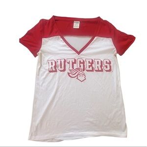 Victoria’s Secret Pink Rutgers Scarlet Knights Sports Jersey